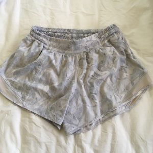 Lululemon Floral Tracker Shorts